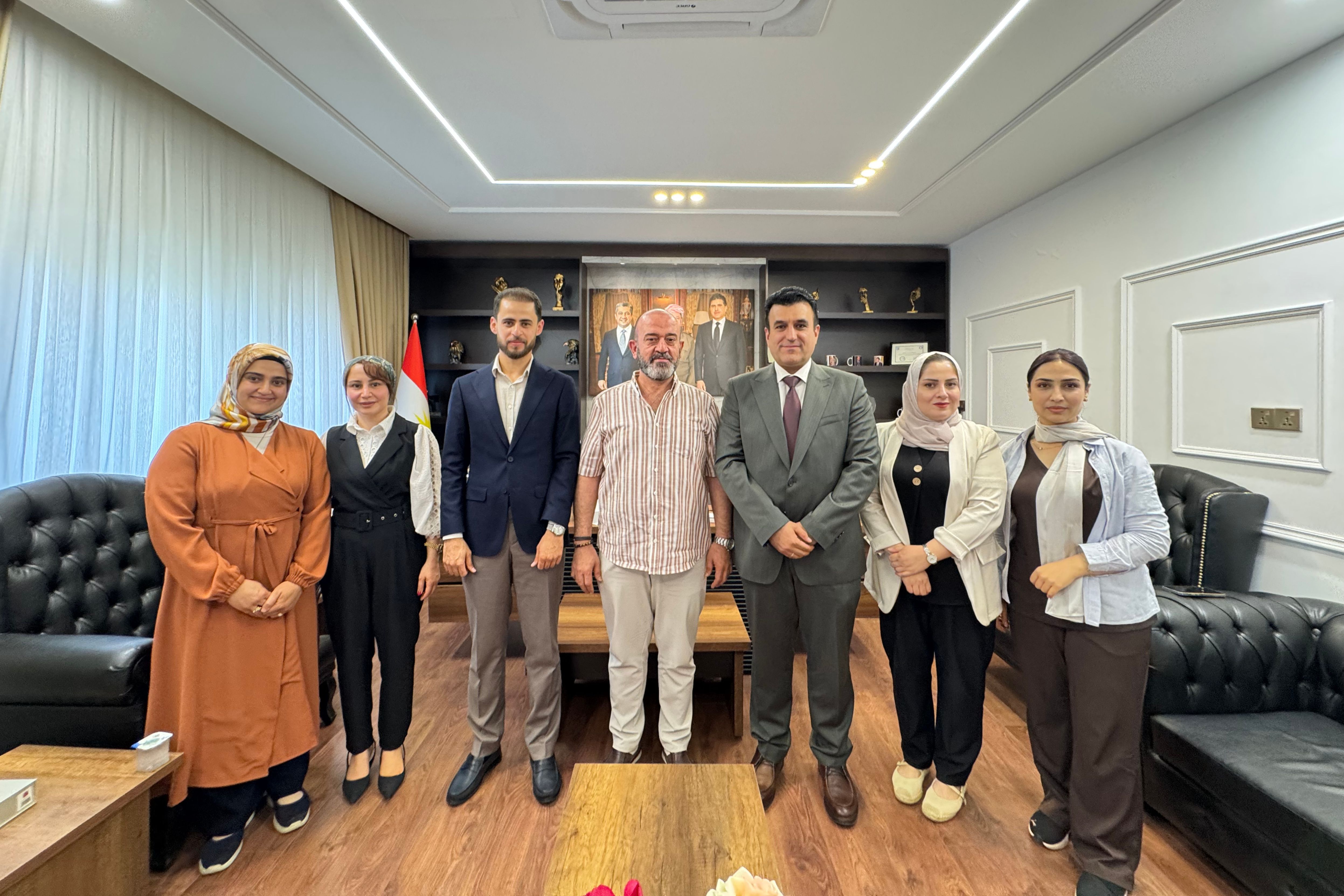 Visit of a delegation of Best Technical and Vocational Institute to Erbil Teaching Hospital