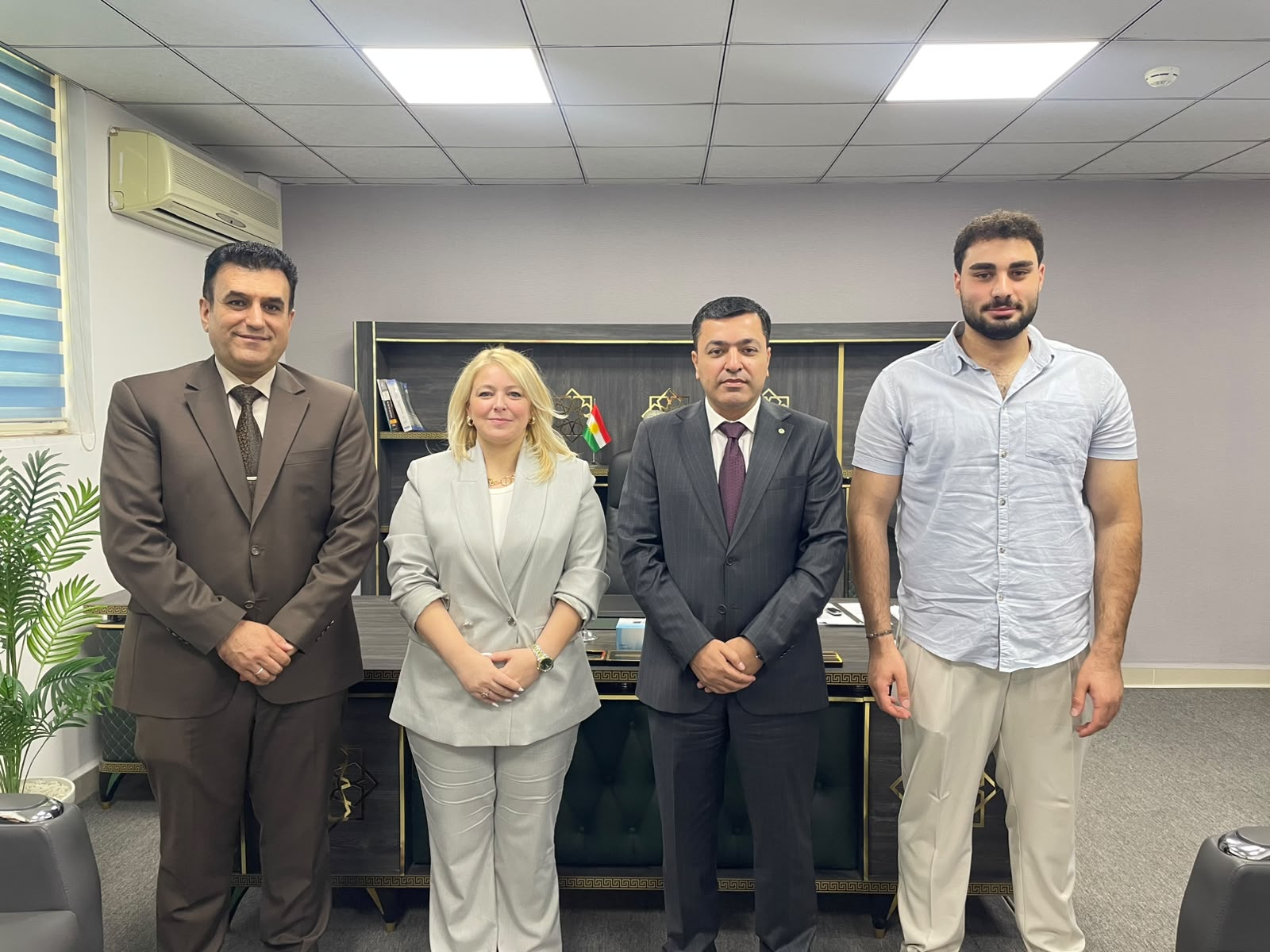 دامەزراوەی پەروەردەیی IDK لەگەڵ پەیمانگەی تەکنیکی و پیشەیی بێست.🤝